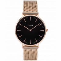 CLUSE | Boho Chic - Mesh Rosé/Zwart 1